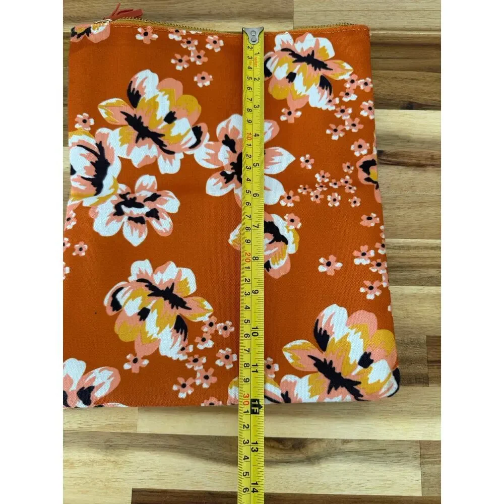 Rachel‎ Pally Floral Orange Yellow Clutch